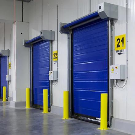 porte souple industrielle